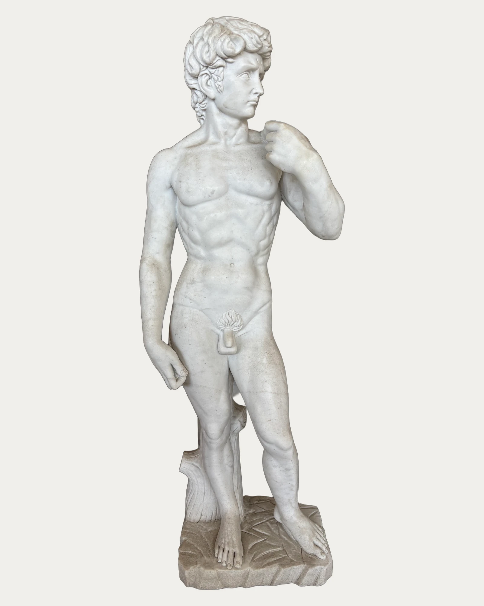 Classical Male Figure Statue, front view