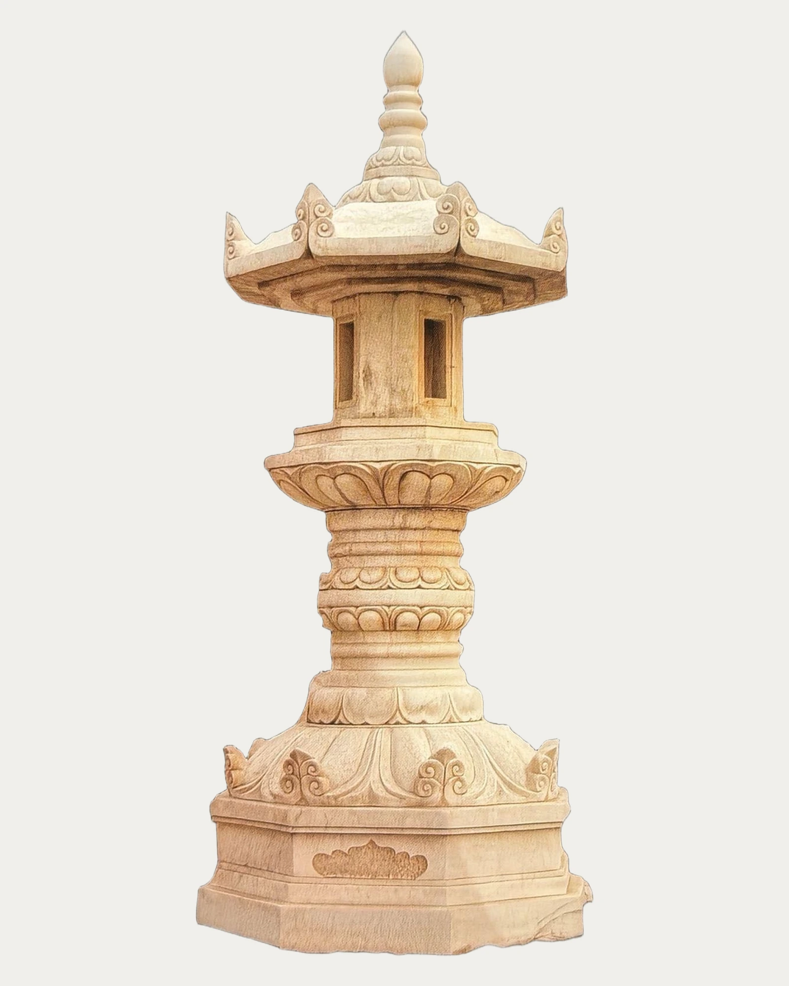 Pedestal Stone Lantern CS-0112